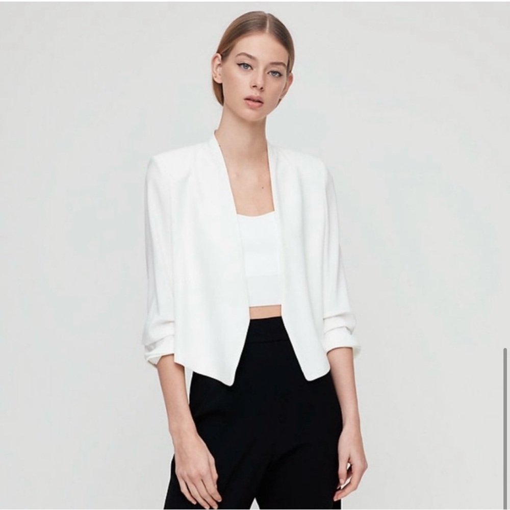 Aritzia Babaton Power Waist Blazer in Birch, Sz 10, worn once